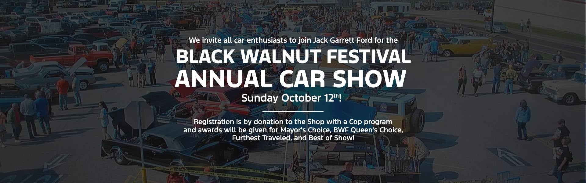 Black Walnut Festival's Annual Car Show