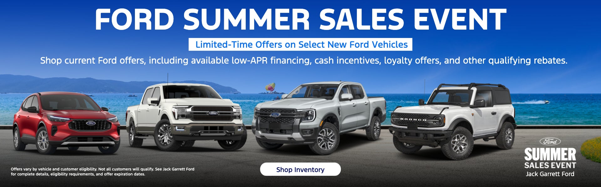 Ford Summer Sales Event